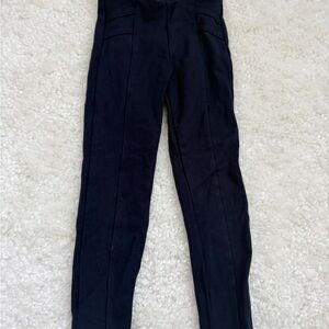 Janie and Jack girls navy leggings rarely wear gentle used